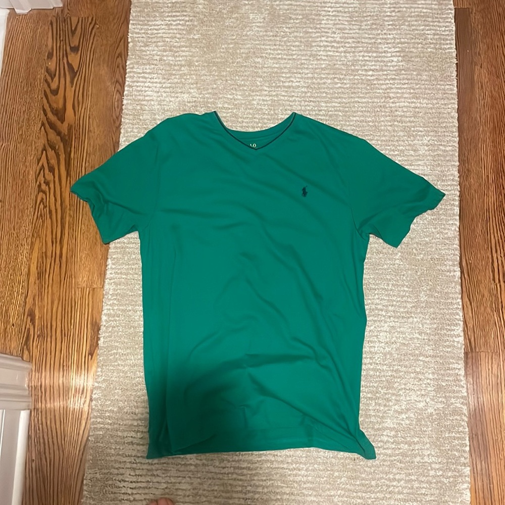 Polo Cotton Jersey V Neck T-Shirt Boys XL